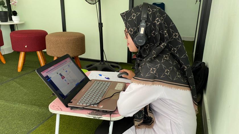 Tingkatkan Kompetensi Bahasa, Guru MTsN 3 Sleman Ikuti Ujian Kemahiran Bahasa Indonesia (UKBI)