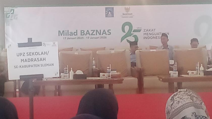 MTs Negeri 3 Sleman Ikut Meriahkan Milad ke-25 BAZNAS Kabupaten Sleman