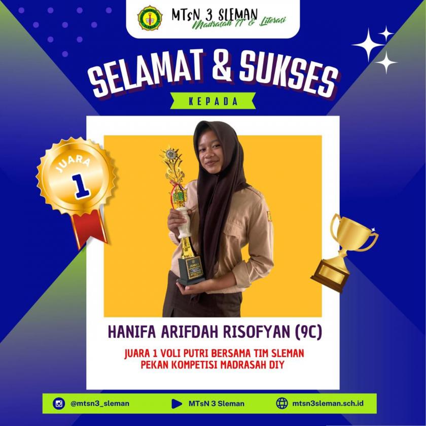 Tim Voli Puteri Sleman Raih Juara Pertama Pada PKM DIY 2025