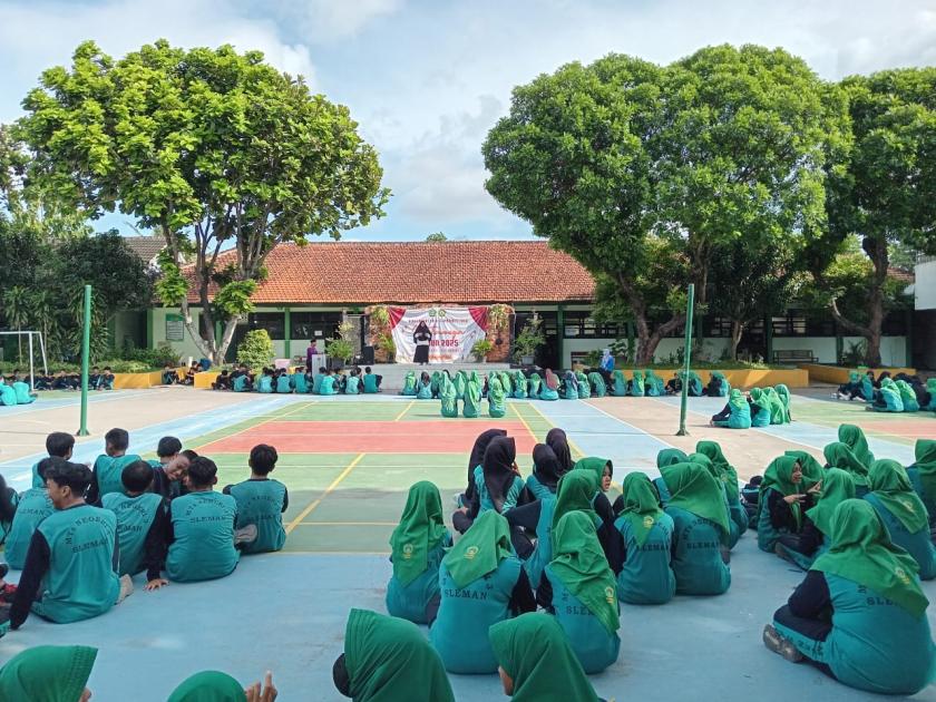 MTsN 3 Sleman Undang Puskesmas Ngemplak 2 Edukasi Pencegahan Anemia Pada Siswa