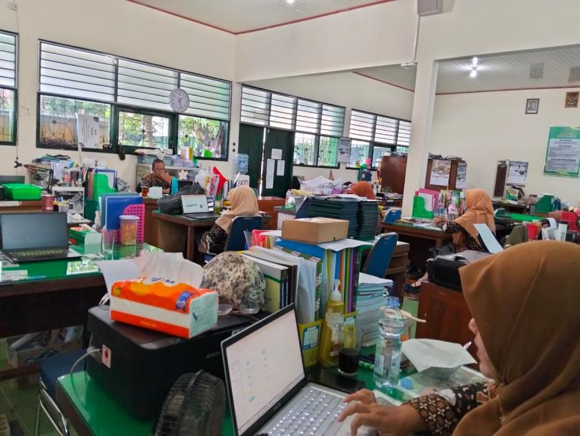 Rapatkan Barisan Siap TKAD, MTs Negeri 3 Sleman Bertekad Tingkatkan Capaian