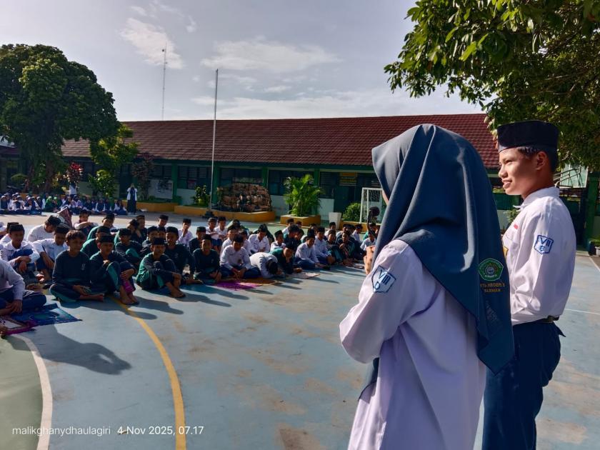 MTs Negeri 3 Sleman Umumkan Pasangan Ketua dan Wakil Ketua OSIS TA 2025/2026 Terpilih
