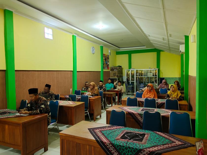 Rapat Koordinasi ASPD MTs Negeri 3 Sleman Bahas Persiapan dan Evaluasi Pelaksanaan