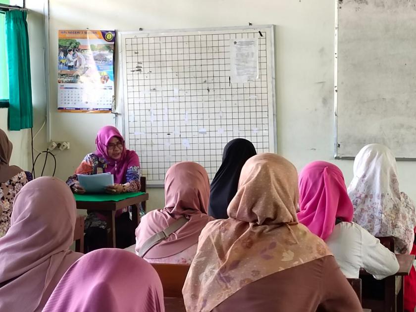 Bentuk Pengurus POT, MTs Negeri 3 Sleman Adakan Pertemuan