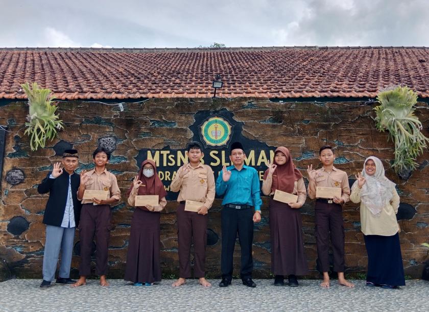 Apresiasi Peraih 5 Besar Nilai PPAD II, MTs Negeri 3 Sleman Bagikan Reward