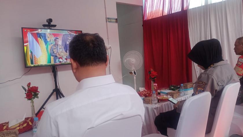 Guru MTsN 3 Sleman Turut Hadiri Peresmian dan Groundbreaking SPPG POLRI