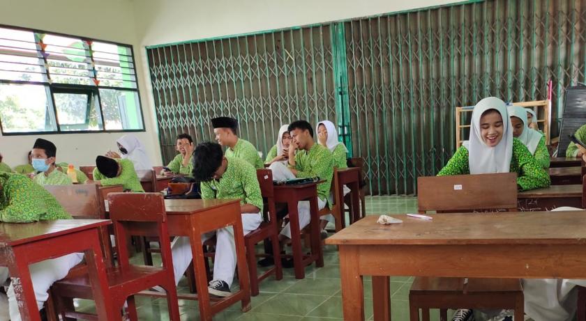 Kondusif, ASAS Hari Kelima MTs Negeri 3 Sleman Berjalan Efektif