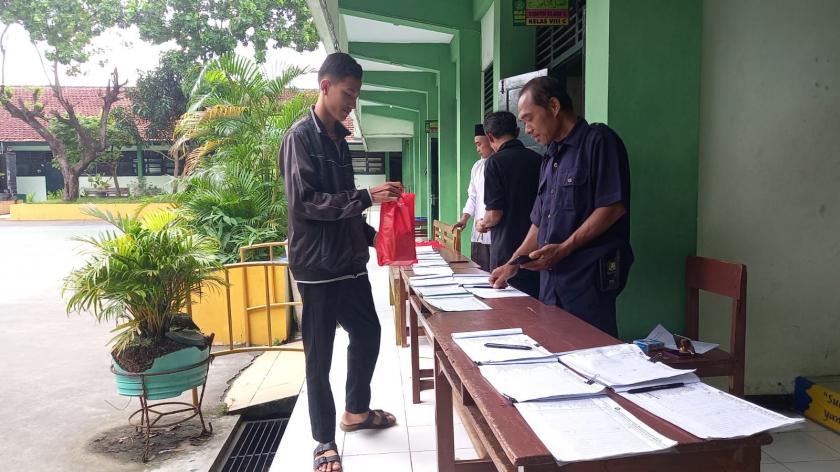 H-Sebelum Libur Lebaran, MTsN 3 Sleman Rampungkan Penyaluran Makan Bergizi Gratis