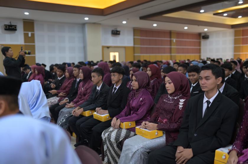 Wisuda Purna Siswa MTs Negeri 3 Sleman TP 2023-2024; Sukses dan Meriah
