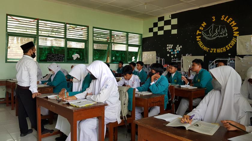 Rehab PUPR: MTsN 3 Sleman Terapkan Blended Learning