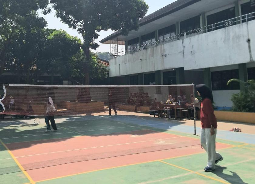 Gegap Gempita, Pertandingan Voli Putri MTs Negeri 3 Sleman Semarakkan Class Meeting