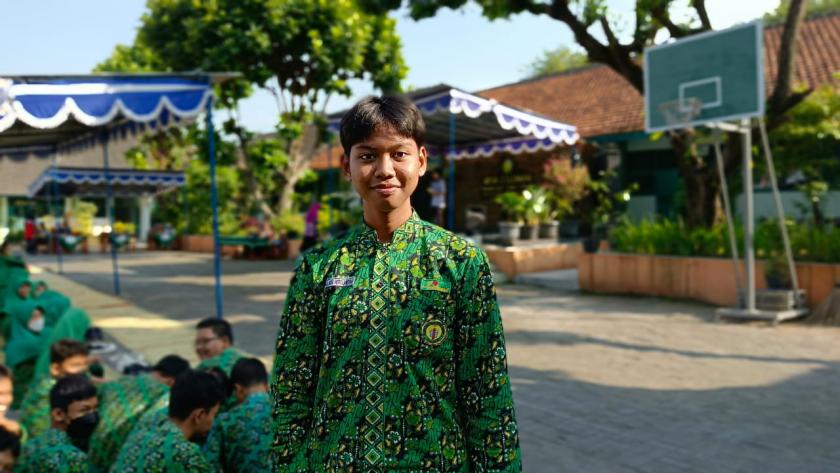 Kelas 9 MTsN 3 Sleman Sambut Baik Education Expo Matsanega