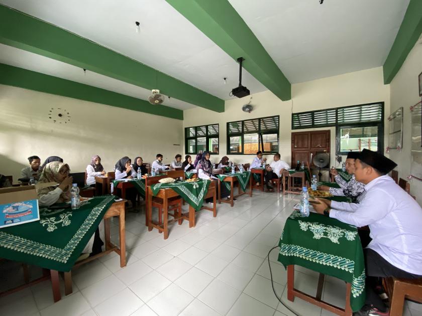 Tim Fasilitator P5RA MTs N 3 Sleman Gelar Rakor Persiapkan Proyek “Suara Demokrasi”