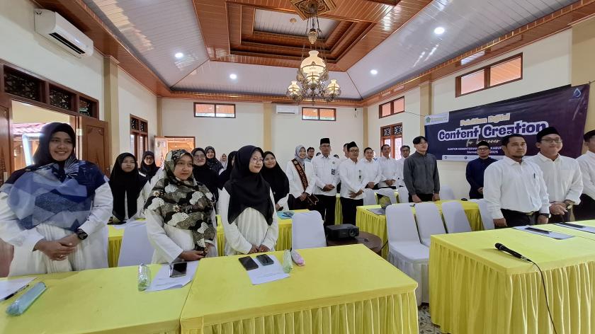 Guru MTsN 3 Sleman Ikuti Pelatihan Digital Content Creation untuk Tingkatkan Pengelolaan Media Sosial