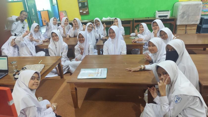 Semarak HUT ke-81 RI, Perwalian MTsN 3 Sleman Matangkan Persiapan Lomba