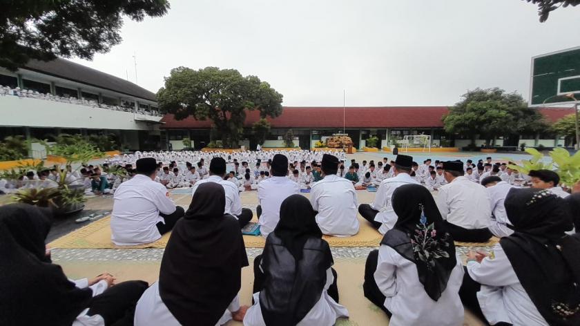 Peringati Nuzulul Quran, MTs Negeri 3 Sleman Gelar Khataman