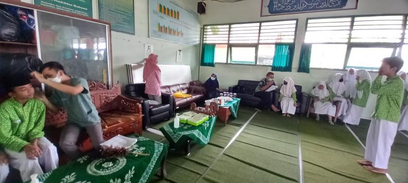 MTsN 3 Sleman Selenggarakan Screening Kesehatan