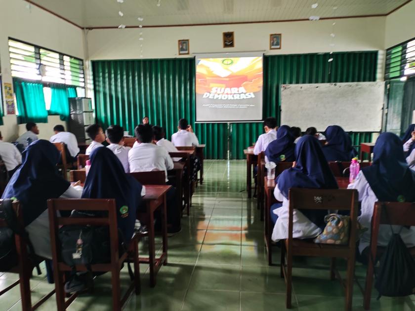 P5RA MTsN 3 Sleman Proyek Kedua Angkat Tema Suara Demokrasi