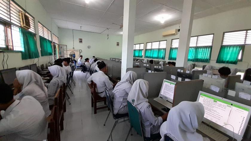 Asesmen Madrasah (AM) Hari Pertama MTsN 3 Sleman Sukses