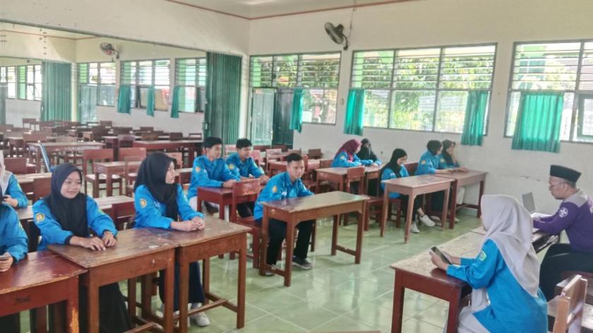 Siapkan Matsama, OSIS MTs Negeri 3 Sleman Gelar Rakor dengan Waka Kesiswaan