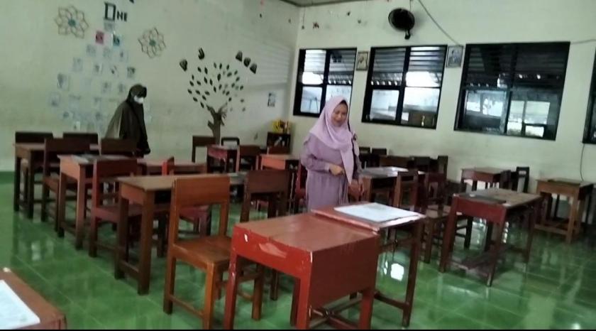 Suasana Berbeda, Pengambilan Rapor Terakhir Kelas 9 MTsN 3 Sleman Berlangsung Unik