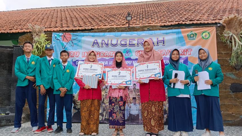 Pemilihan Guru Inspiratif dan Guru Favorit MTsN 3 Sleman 2023