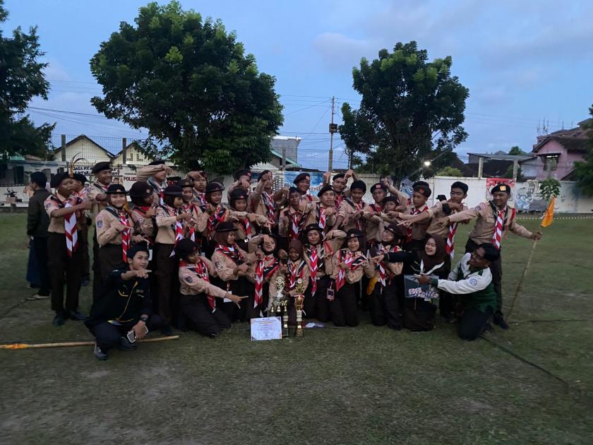 Membanggakan, Pramuka Penggalang Sabet Juara Satu Pionering, LelahTerbayar Sudah