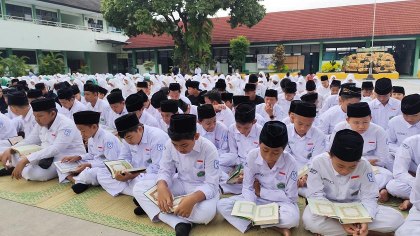 Tingkatkan Semangat Menghafal, MTs Negeri 3 Sleman Gelar Matsanega Tasmi置l Quran