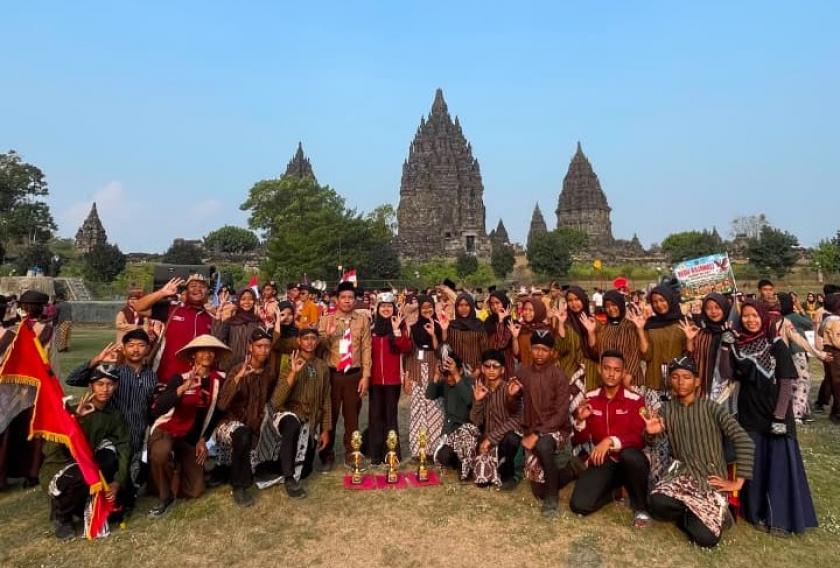 Gudep MTsN 3 Sleman Sabet Tiga Piala di Ajang Perkamuda MTs DIY 2026