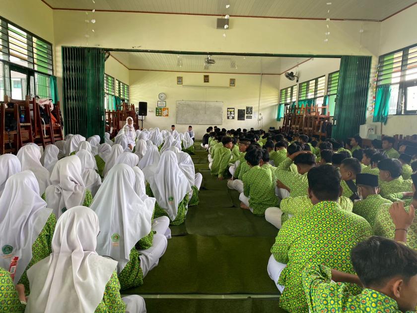 MTsN 3 Sleman Gelar Mujahadah Panjatkan Doa dalam Peringatan HAB Ke-79