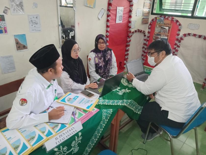 Genggam Semangat Bulatkan Tekad, Komponen 2 MTs Negeri 3 Sleman Hadapi Penilaian Pendahuluan PMPZI