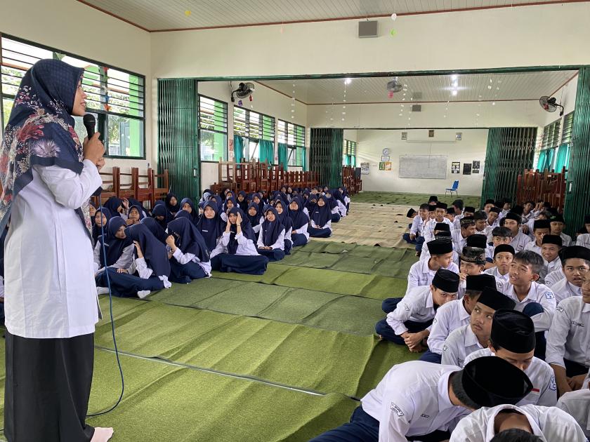 Siswa MTs Negeri 3 Sleman Terima Pembekalan Pesantren Ramadan