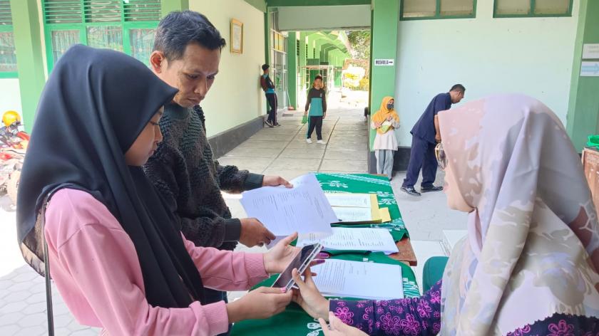 Umumkan Hasil Seleksi PPDB, MTsN 3 Sleman Nantikan Kontribusi Prestasi