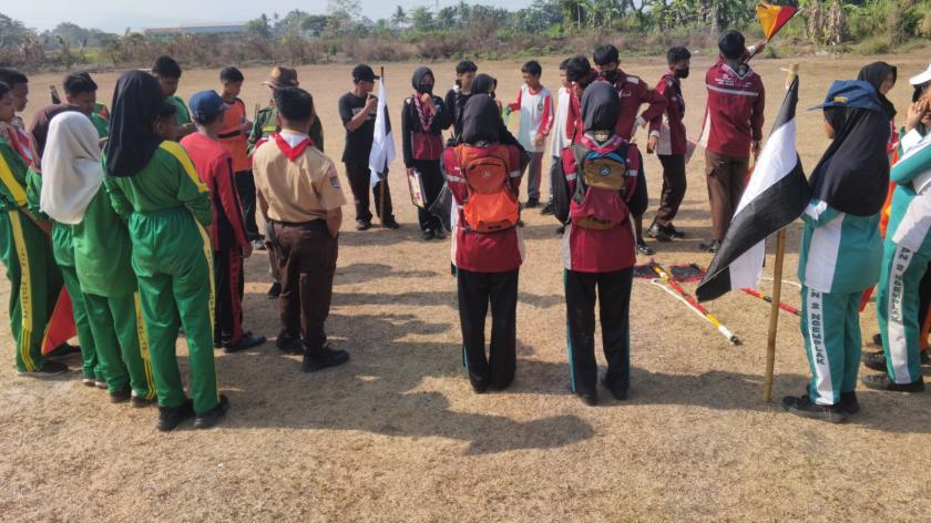 Regu Antaboga dan Nagapuspa MTs Negeri 3 Sleman Ikuti Giat Prestasi Bivak pada LT II Tahun 2026
