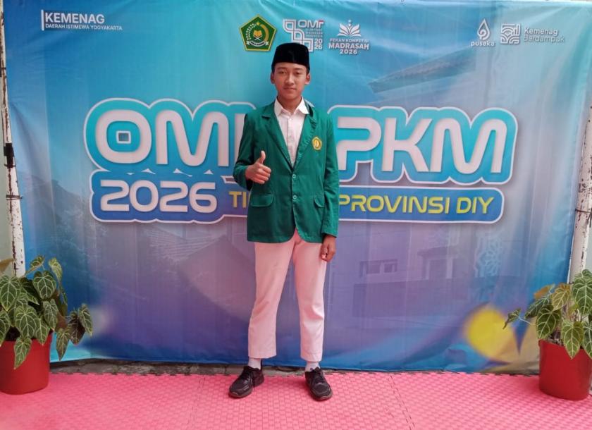 Raffasyah Naufal Adzaki, Murid MTsN 3 Sleman Berjuang di OMI IPA 2026 Tingkat Provinsi