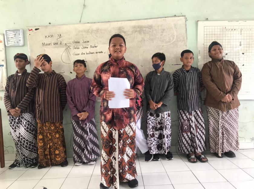 Peringati HAB Kemenag ke-77, MTsN 3 Sleman Adakan Literasi Moderasi Beragama