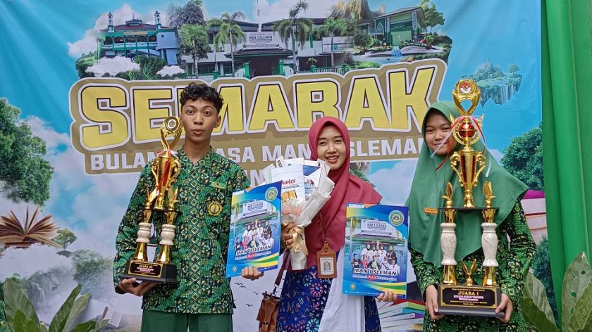 Membanggakan, MTsN 3 Sleman Boyong 2 Piala Storytelling