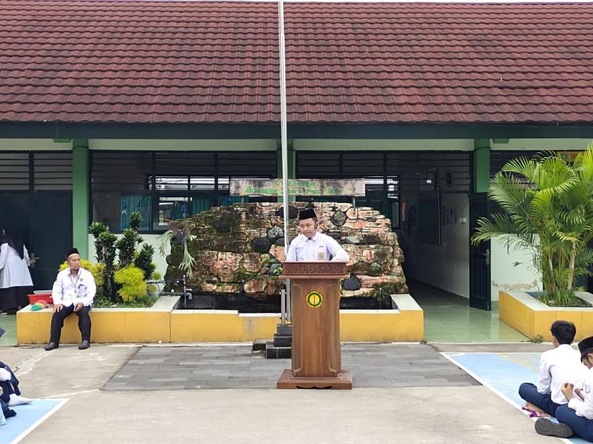 Perdana Digelar, KURASI Kultum Ramadan MTs Negeri 3 Sleman Tumbuhkan Keberanian dan Karakter Siswa