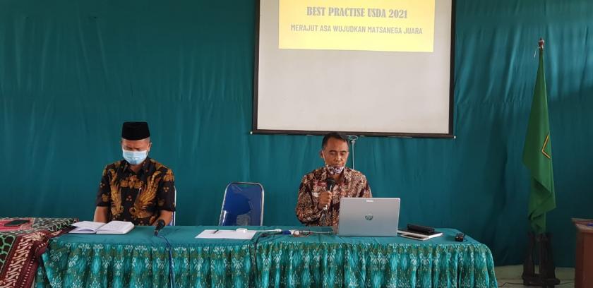 Sambut USDA  MTsN 3 Sleman Susun Best Practices