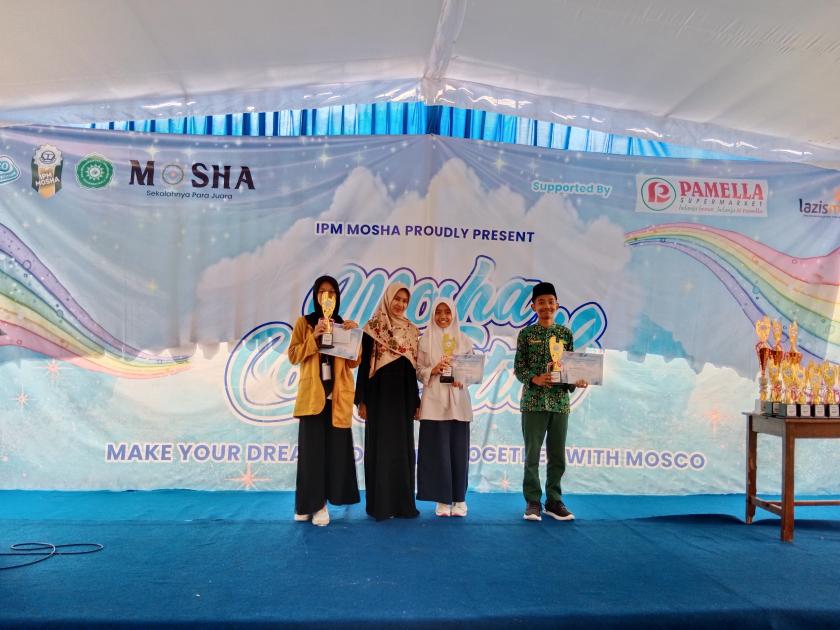 Tunjukkan Taringnya, MTsN 3 Sleman Berhasil Sabet Juara 3 Lomba MHQ MOSCO#2