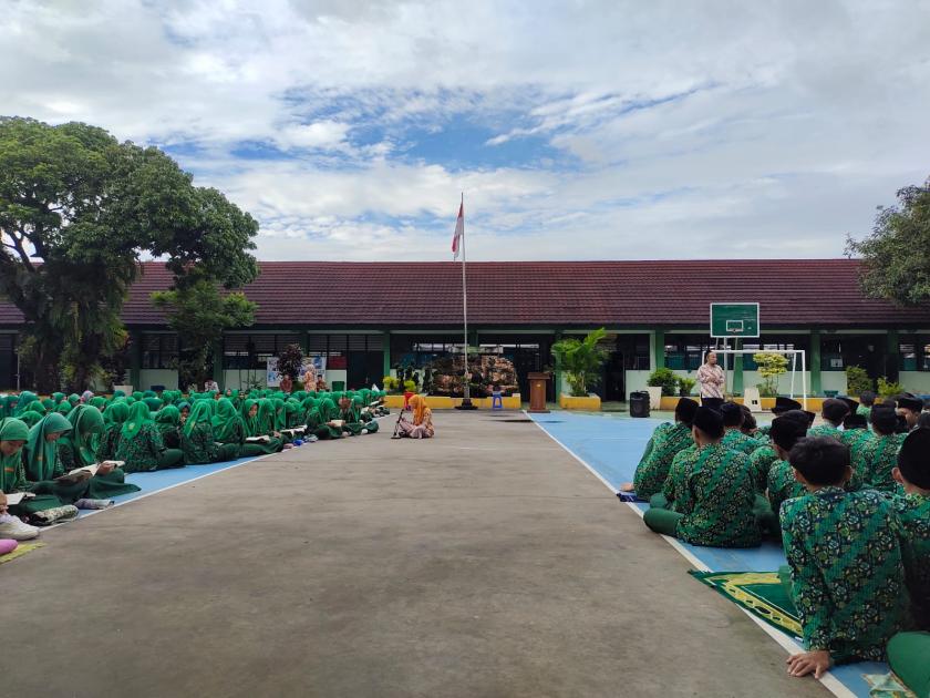 MTsN 3 Sleman Giatkan Tadarus Hari Ketiga di Bulan Ramadan