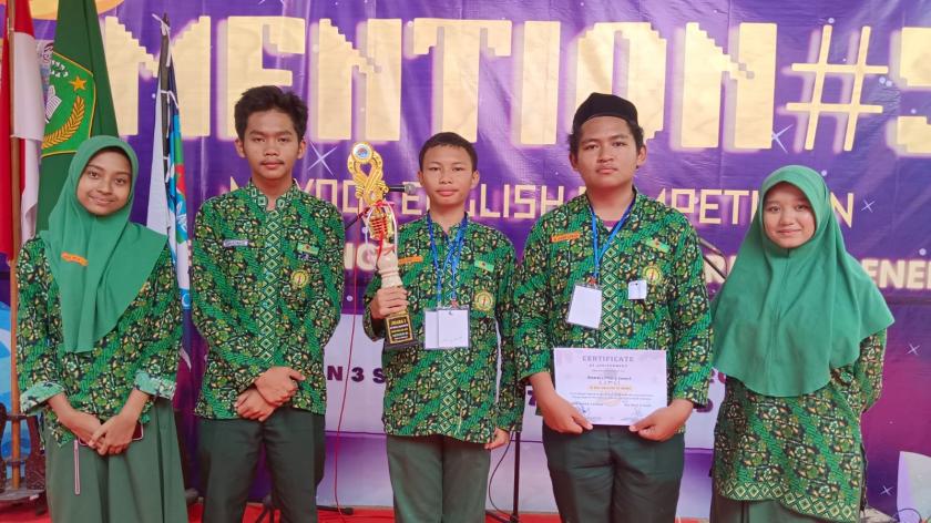 MTs Negeri 3 Sleman Raih Juara 1 3D Wall Magazine pada Ajang Mention#5