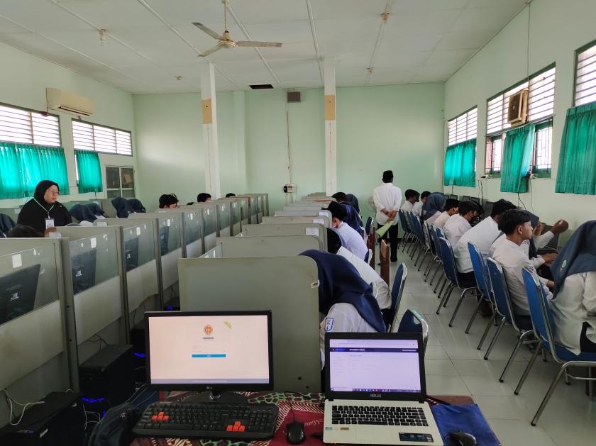 Siswa MTs Negeri 3 Sleman Ikuti ASPD Matematika dengan Lancar