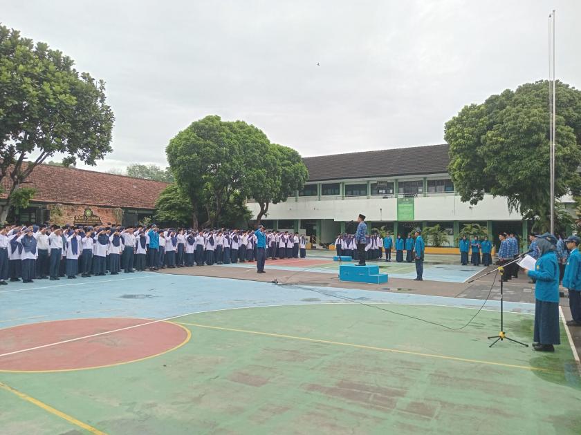 Semangat Kebangsaan Warnai Peringatan Hari Sumpah Pemuda ke-97 di MTsN 3 Sleman
