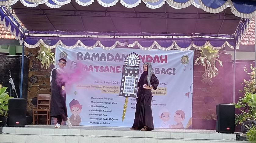 Unik, Atraktif, Kreasi Pagelaran Busana Siswa-siswi  MTsN 3 Sleman dalam ajang Maration