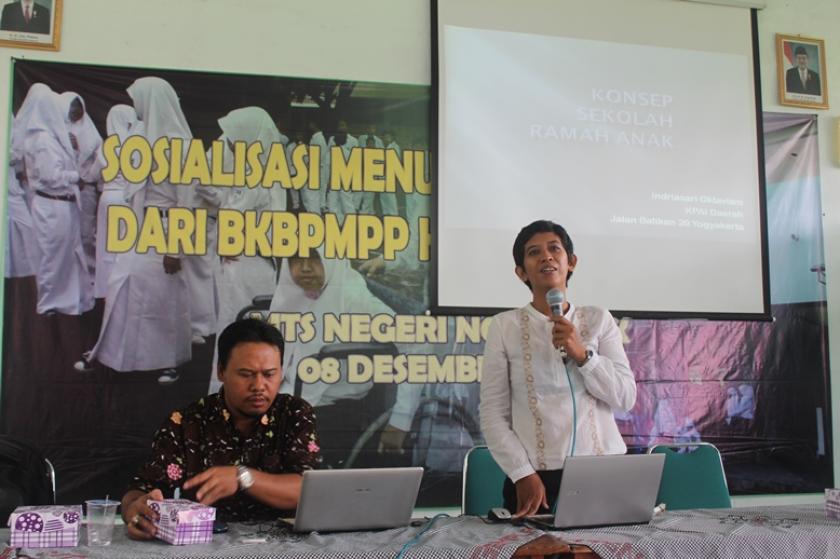 MTsN Ngemplak Menuju Sekolah Ramah Anak