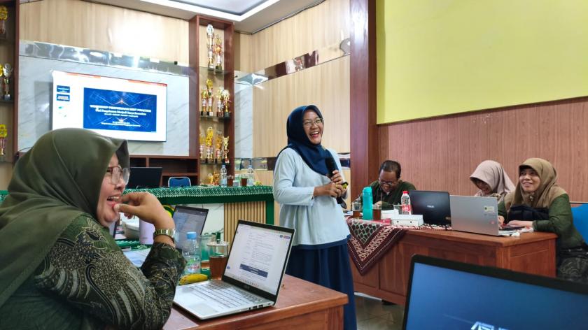 Lahirkan Karya Inovatif, MTsN 3 Sleman Antusias Ikuti Workshop Best Practice