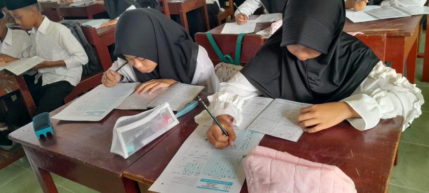 MTs Negeri 3 Sleman Gelar Tes Psikodiagnostik bagi 161 Siswa Baru Bekerja Sama dengan Lembaga Psikologi Bina Asih