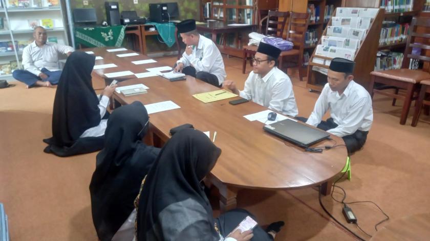 Rapat Koordinasi Panitia Penerimaan Zakat Fitrah MTs Negeri 3 Sleman