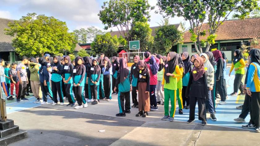 Seleksi PBB OSIS MTs Negeri 3 Sleman, Bukan Sekadar Langkah, melainkan Awal Kepemimpinan